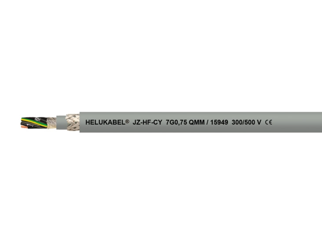 cáp kết nối JZ-HF-CY grey 4 G 1 mm² Part  Helukabel no. 15963